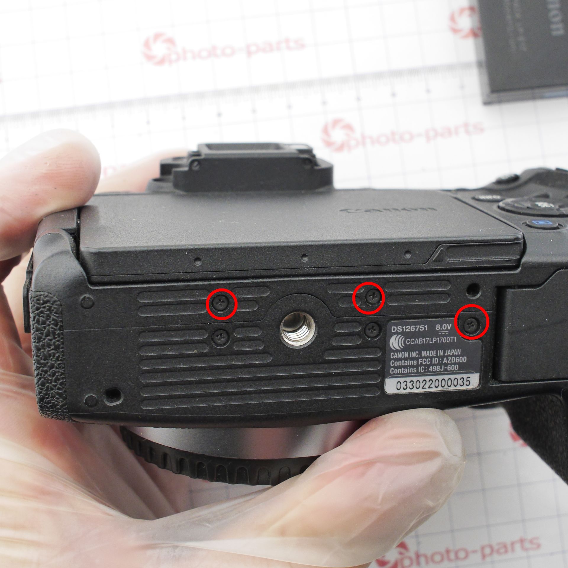 Canon EOS RP err 06 и почти полноценный ремонт